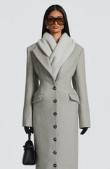 Jeanie Scarf - Light Grey