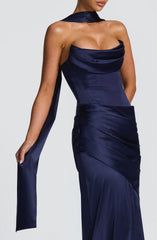 Sybil Scarf - Navy
