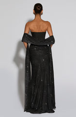 Agnes Shawl - Black Sparkle