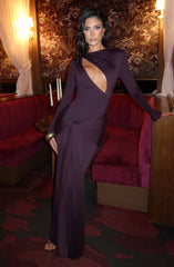 Tahnee Maxi Dress - Plum