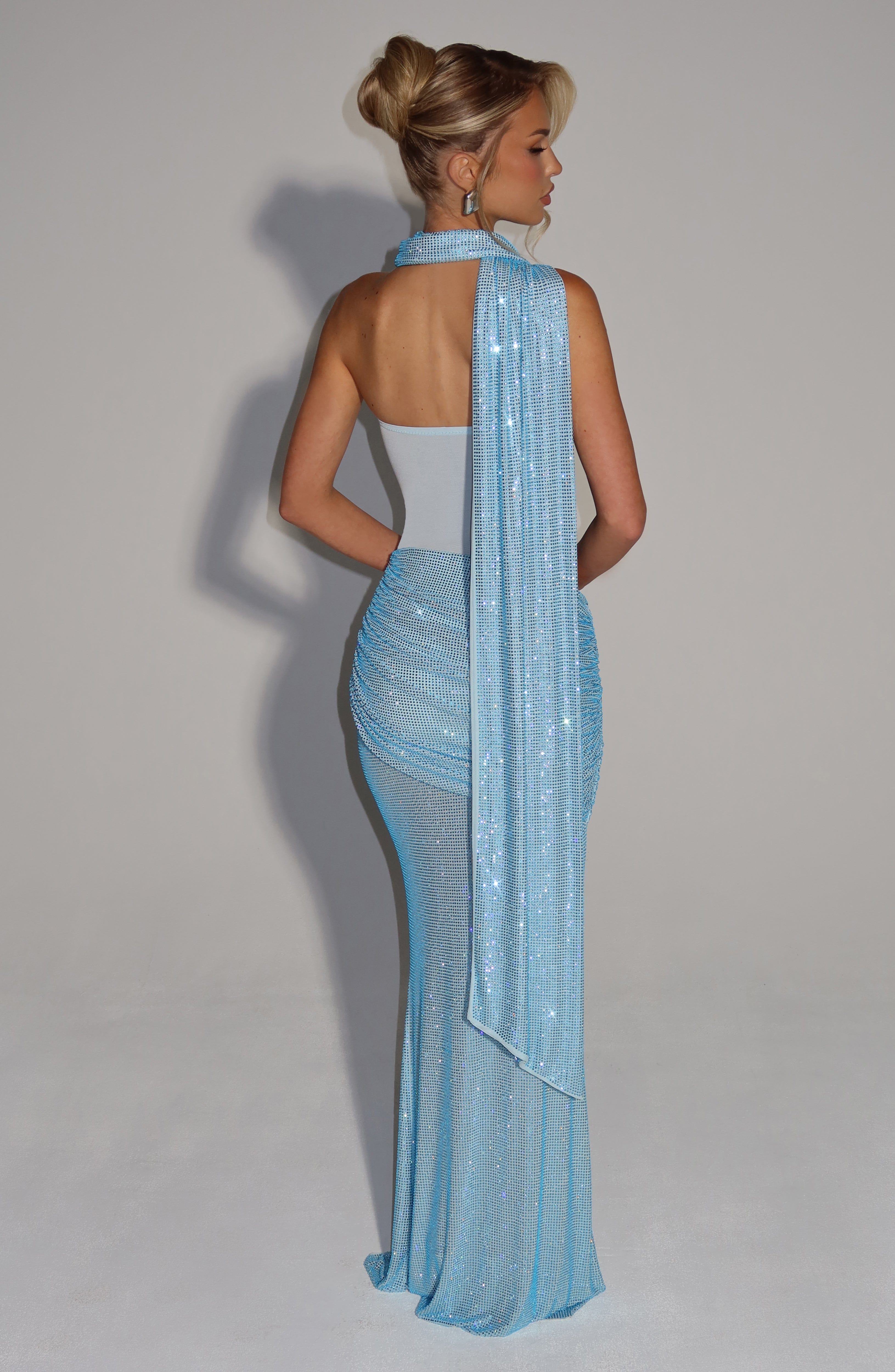 Tavia Scarf - Aqua